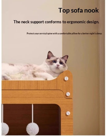 Cat Scratch Board Cat Nest Integrated Wear-resistant No Dandruff